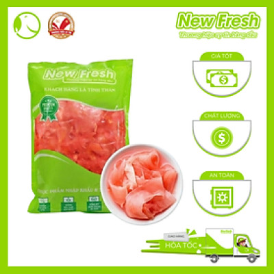 [GIAO NHANH HCM] Gừng Hồng Nhật Bản Chuyên Ăn Kèm Với Sushi Sashimi - Túi 500Gr