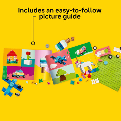 LEGO CLASSIC 11038 Đồ chơi lắp ráp Thùng gạch sáng tạo sống động (850 Chi Tiết)