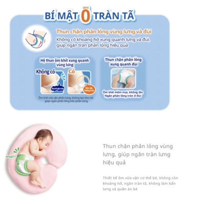 Tã dán cao cấp Moony S84/M64/L54 - Nhập Khẩu Chính Hãng