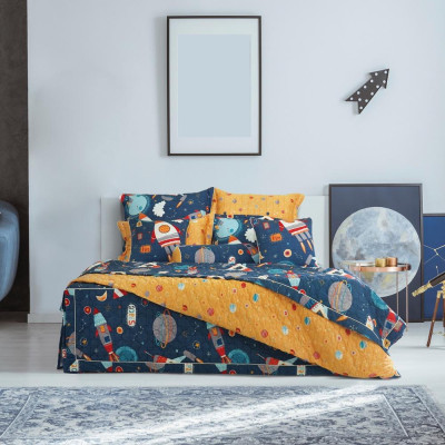 Bộ ga chun chần Everon EPM22072 ( 01 Ga chun chần + 02 Vỏ gối 45x65)