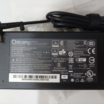 Sạc dành cho (AC Adapter for) Laptop MSI Bravo 15 B5DD B5DD-010 B5DD-010US B5DD-243 B5DD-244 hàng nhập khẩu