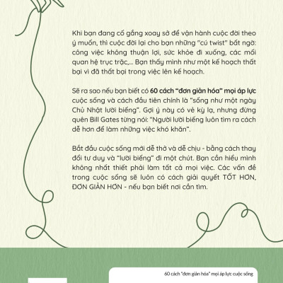 Sách - 60 Cách “đơn Giản Hóa” Mọi Áp Lực Cuộc Sống