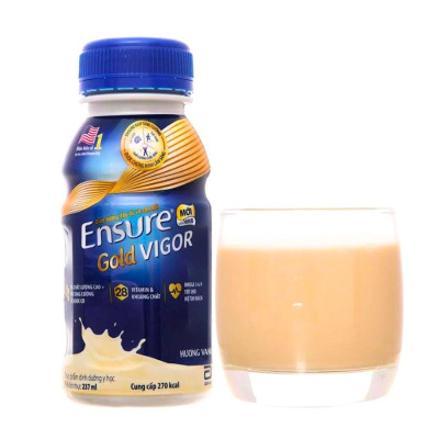Thùng 24 Chai Sữa Nước Abbott Ensure Gold Vigor 237ml