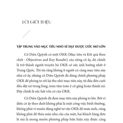 OKR Bước Đột Phá Trong Công Việc Và Cuộc Sống