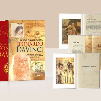 DELUXE BOOKS- Những Cuốn Sổ Tay Của LEONARDO DA VINCI