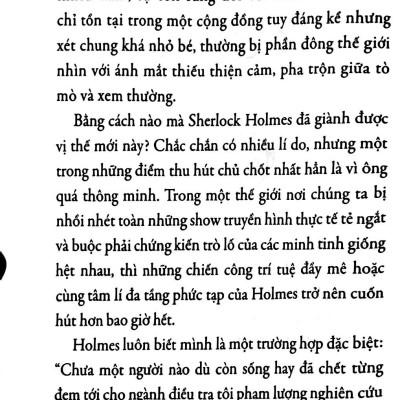 Tư Duy Như Sherlock Holmes