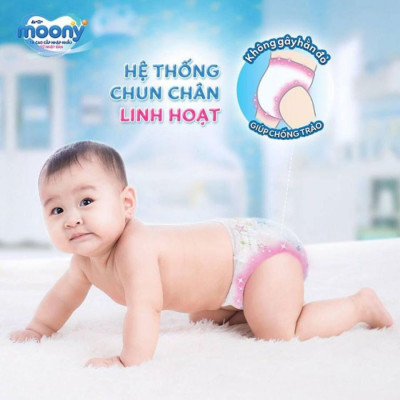 Combo 2 Gói Tã Quần Cao Cấp Moony Nhật Bản Bé Trai XL38 (38 Miếng)