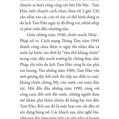 Tam Đảo đất thiêng miền du lịch