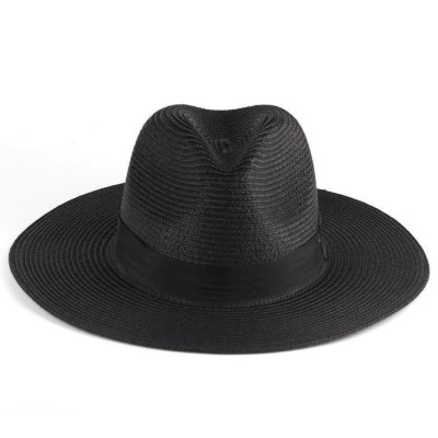Nón cao bồi phớt mũ cao bồi nam nữ Fedora comboy chất liệu cói Hàng nhập dona24072901