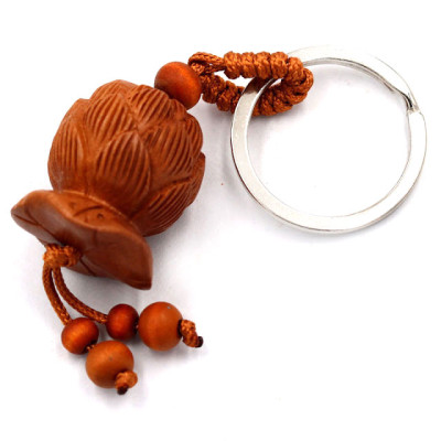 Combo 3 móc chìa khóa phong thủy hoa sen