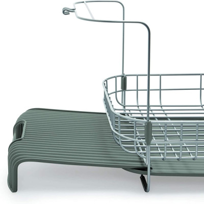 Kệ Chén Đĩa Bằng Thép Không Gỉ KitchenAid Expandable Màu Xám