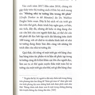 Những Nhà Tư Tưởng Lớn - Schopenhauer In 60 Minuten - Schopenhauer Trong 60 Phút – Vanlangbooks