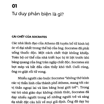 Tư Duy Phản Biện Từ Làm Quen Đến Thói Quen
