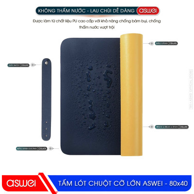 Lót Chuột ASWEI Cao Cấp - Hàng Chính Hãng