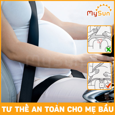 Dây đai an toàn ô tô cho bà bầu mẹ bầu thắt MySun
