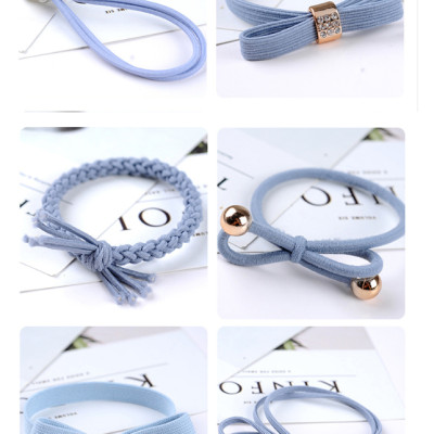 Sét 12 dây buộc tóc kiểu Hàn Quốc HD01 (chọn mầu)