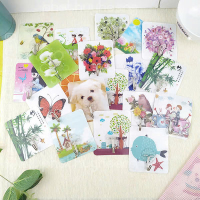 [Combo 10] Móc Dán Tường 3D Hình dễ thương – Chịu Lực Tốt – Siêu Dính