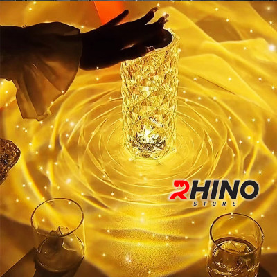 Đèn pha lê trang trí Rhino L902, Kèm remote, ánh sáng đẹp với nhiều màu sắc dễ chịu - Hàng chính hãng