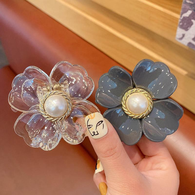 Kẹp tóc hoa anh đào loại lớn - Kẹp tóc sau sang trọng