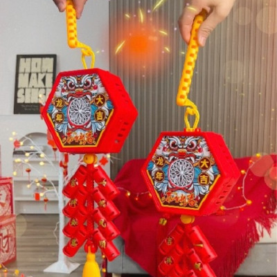 Dây Pha/o Thổi Bong Bóng Có Đèn Led Vui Nhộn, Lồng đèn trang trí, Máy thổi bong bóng pha/o hoa loại lớn, Phụ kiện trang trí Tết Năm Mới