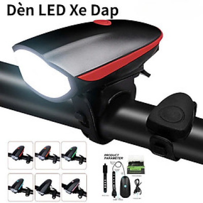 Tích Hợp Còi Báo, Đèn Xe ĐAP Năng Lượng Mặt Trời Cao Cấp: Siêu Sáng, Chống Nước
