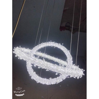 Đèn thả phale 2 vòng 40-60cm,đèn thả phòng khách DT