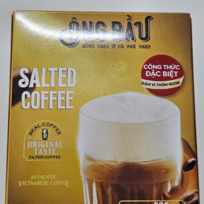 Ông Bầu - Cà Phê Muối Hộp 220g