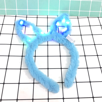 Bờm lông tai thỏ có đèn