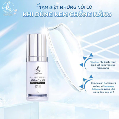 Kem chống nắng Sunscreen Collagen KN Beauty 30g