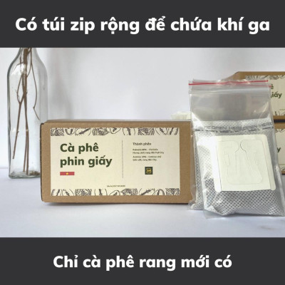 Cà Phê rang xay Phin Giấy Big Dream blend 80% Robusta và 20% Arabica Cafe nguyên chất pha phin đậm hương vị truyền thống