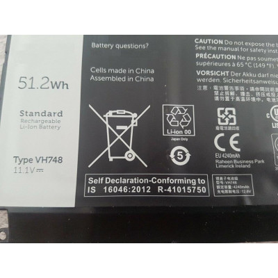 Pin Tương Thích Cho Laptop Dell Vostro 5480 14-5480 V5480D - Hàng Nhập Khẩu New Seal TEEMO PC TEBAT1447