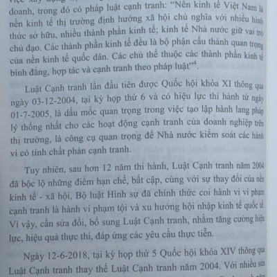 Bình luận Bộ luật Hình sự năm 2015 (Phần hai-Các tội phạm), Chương XVIII, Mục 3: xâm pham trật tự quản lý kinh tế