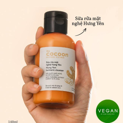 Bộ 5 Chăm Sóc Da Nghệ Cocoon giúp sáng da mờ thâm: Sữa rửa mặt nghệ 140ml + Mặt nạ nghệ 30ml + Toner nghệ 140ml + Tinh chất nghệ 30ml + Thạch nghệ 30ml