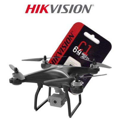 Thẻ nhớ 64GB Hikvision Class 10 Micro SD 92Mb/s dùng cho camera, máy ảnh, camera hành trình, flycam. Hàng chính hãng