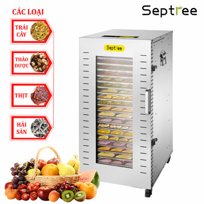 Máy sấy thực phẩm công nghiệp 22 khay. Thương hiệu Mỹ cao cấp Septree DBC-22A. Hàng chính hãng