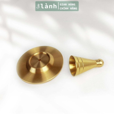 Khuôn Tạo Hình Trầm Nụ Hình Chóp ĐồngNguyên Chất Tạo Khối Hình Chóp Dễ Dàng Xông Trầm Thư Giãn 3 Lành Quà 3.3