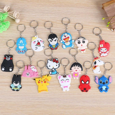 MÓC KHOÁ DẺO SILICON NHIỀU HÌNH ĐẸP - Hoạt hình - móc khoá Silicon - móc dán tường siêu chắc (Hàng Chính Hãng)