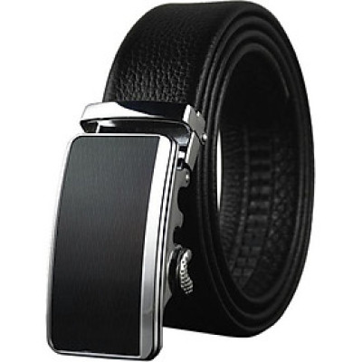 Thắt Lưng Nam Cao Cấp AT Leather P119 - Đen