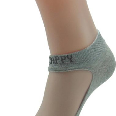 Combo 3 Đôi Vớ Nữ Giả Giầy In Chống Trượt Cao Cấp Zappy