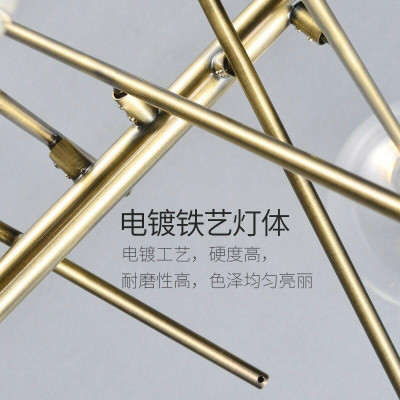 ĐÈN CHÙM THẢ DECOR