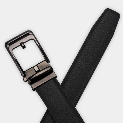 Thắt Lưng Nam Da Thật IDIGO MD1 - 6006 Màu Đen