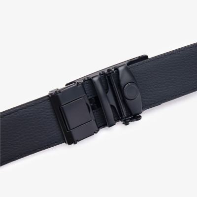 Thắt Lưng Nam Chính Hãng GENCE LG38 Chất Liệu Da Bò Cao Cấp Màu Đen