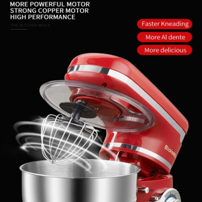 Máy trộn bột và đánh trứng phiên bản cao cấp 5 lít BM785LB thương hiệu BioloMix - HÀNG NHẬP KHẨU 