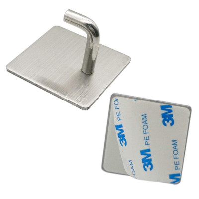 Móc Inox Dán Tường Chịu Lực, Móc Treo Đồ Đa Năng Nhỏ Gọn, Tiện Dụng Khi Treo Đồ Dùng Cá Nhân Trong Gia Đình. TakyHome 2005