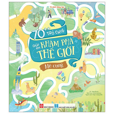 Sách - 70++ Trò Chơi Giúp Em Khám Phá Thế Giới - Mê Cung