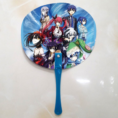 Qụat cầm tay in ảnh 2 mặt khác nhau Date A Live 