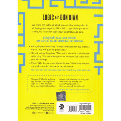 Trạm Đọc | Logic Rất Đơn Giản