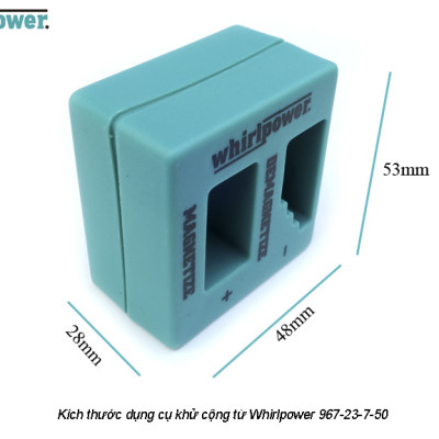 DỤNG CỤ KHỬ CỘNG TỪ WHIRLPOWER 967-23-7-50