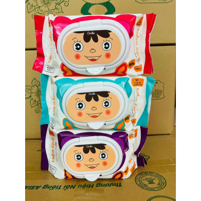 Khăn Ướt Baby Wet Wispes Không Mùi - Không Cồn An Toàn Tiện Lợi Cho Bé Gói Lớn