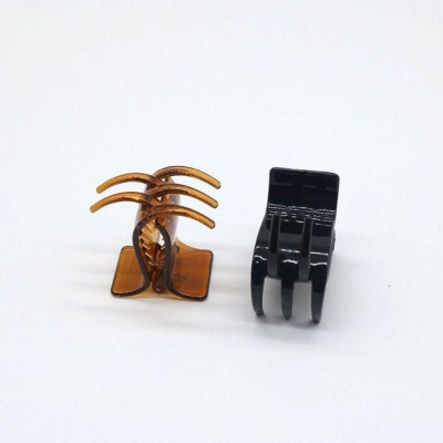 Kẹp tóc càng cua 3 răng 5 răng nhựa dẻo bẻ không gãy phong cách nữ tính, bán lẻ rẻ như sỉ